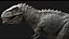 Giganotosaurus Tyranosaurus truccato in 3D