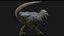 Giganotosaurus Tyranosaurus truccato in 3D