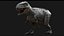 Giganotosaurus Tyranosaurus truccato in 3D