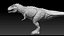 Giganotosaurus Tyranosaurus truccato in 3D
