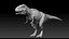 Giganotosaurus Tyranosaurus truccato in 3D