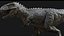 Giganotosaurus Tyranosaurus truccato in 3D
