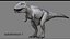 Giganotosaurus Tyranosaurus truccato in 3D