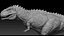 Giganotosaurus Tyranosaurus truccato in 3D