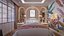 Bedroom Contemporer Girls Blender - Fbx - Obj