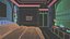 Bedroom Contemporer Girls Blender - Fbx - Obj