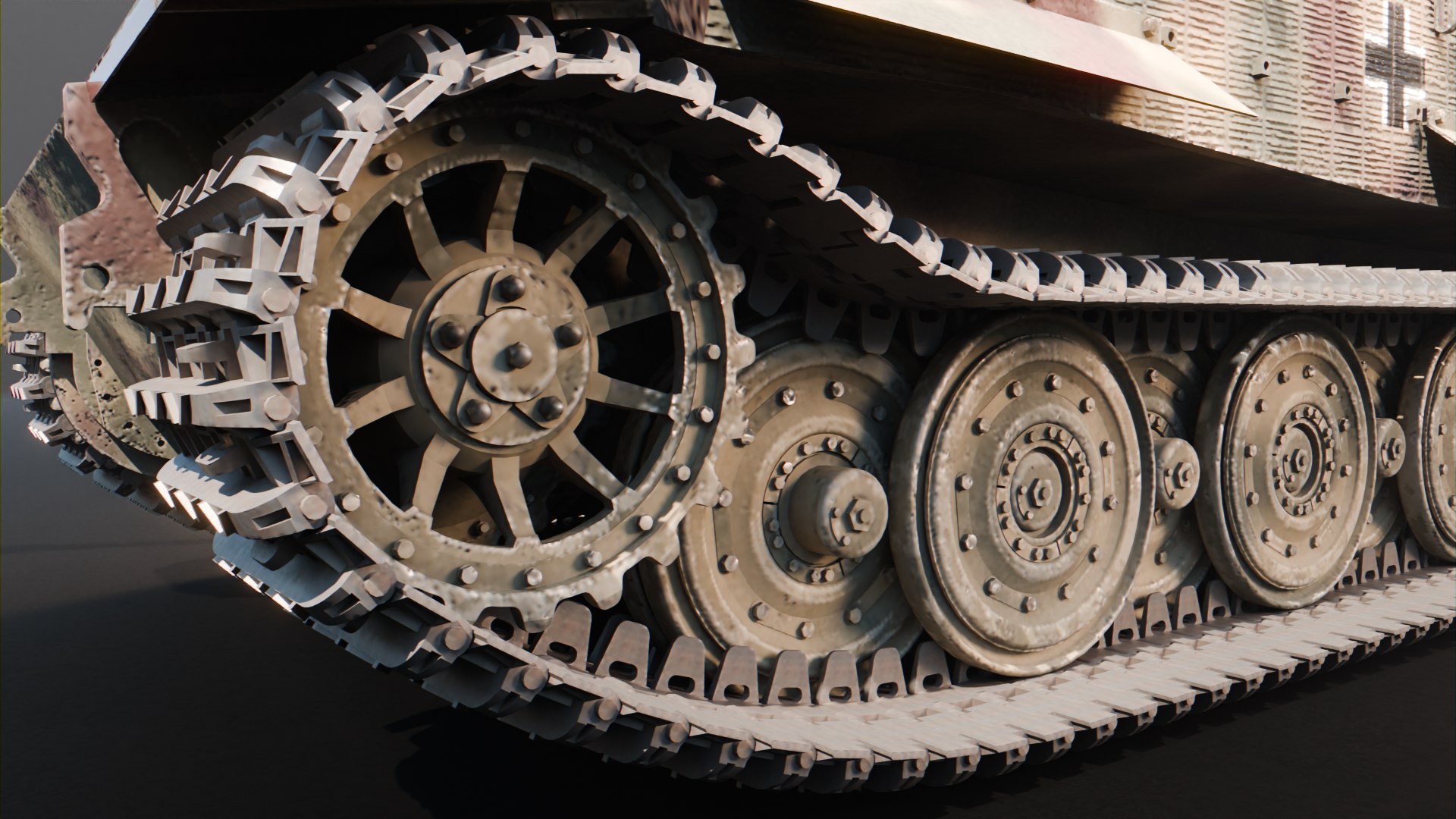 Panzer VI - Tiger I - WW2 German heavy Tank model https://p.turbosquid.com/ts-thumb/do/0vQb1X/I6/suspension/png/1760499519/1920x1080/fit_q87/1a15cdfac7788150f4b6b87dc30ccebeb21176ab/suspension.jpg