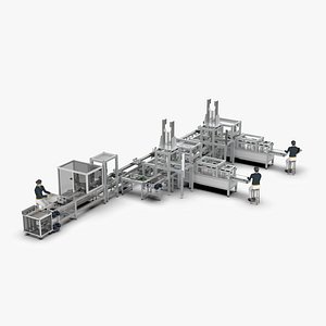 3D Automatic Soft Package Module Welding Line