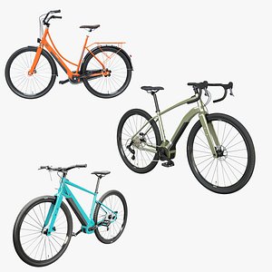 E-bicycles set