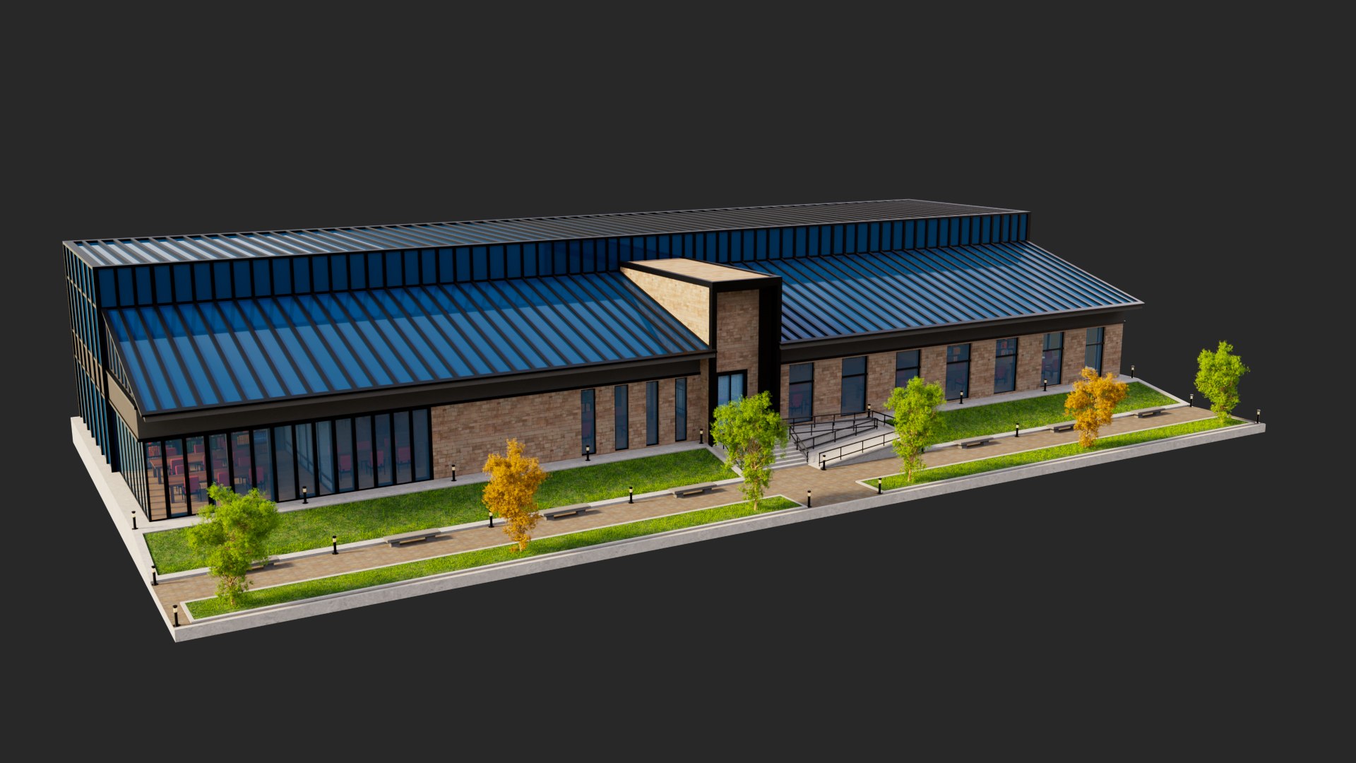 3D Library Model - TurboSquid 2423660