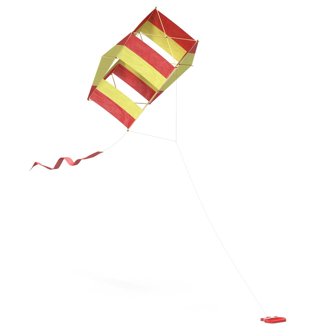 Kite 3 3D model preview
