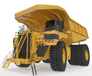 Mining Truck Rigged