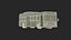 Gillig低地板混合动力客车Intercity Transit Rigged 3D模型