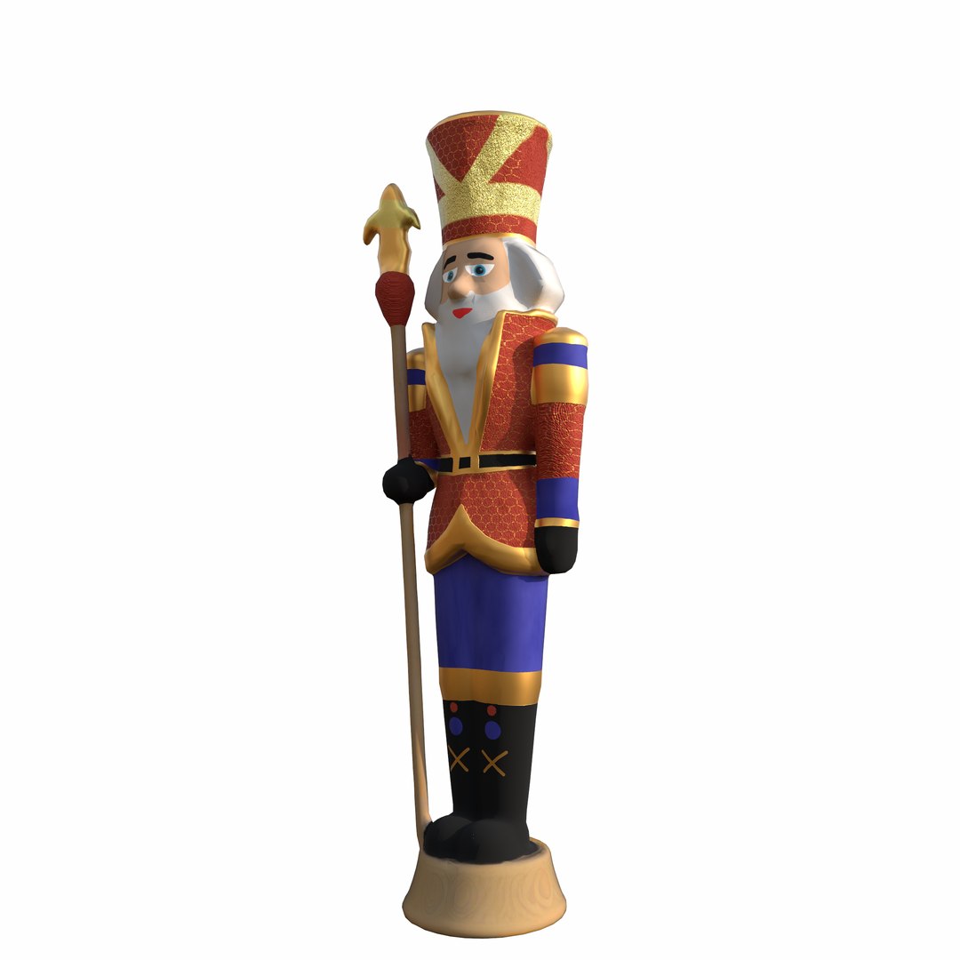 Nutcracker model https://p.turbosquid.com/ts-thumb/do/HG3OF7/mf/1_24004/png/1735169171/1920x1080/fit_q87/06bbf6cf4aee21ac41fc03380bf7f0378b742976/1_24004.jpg