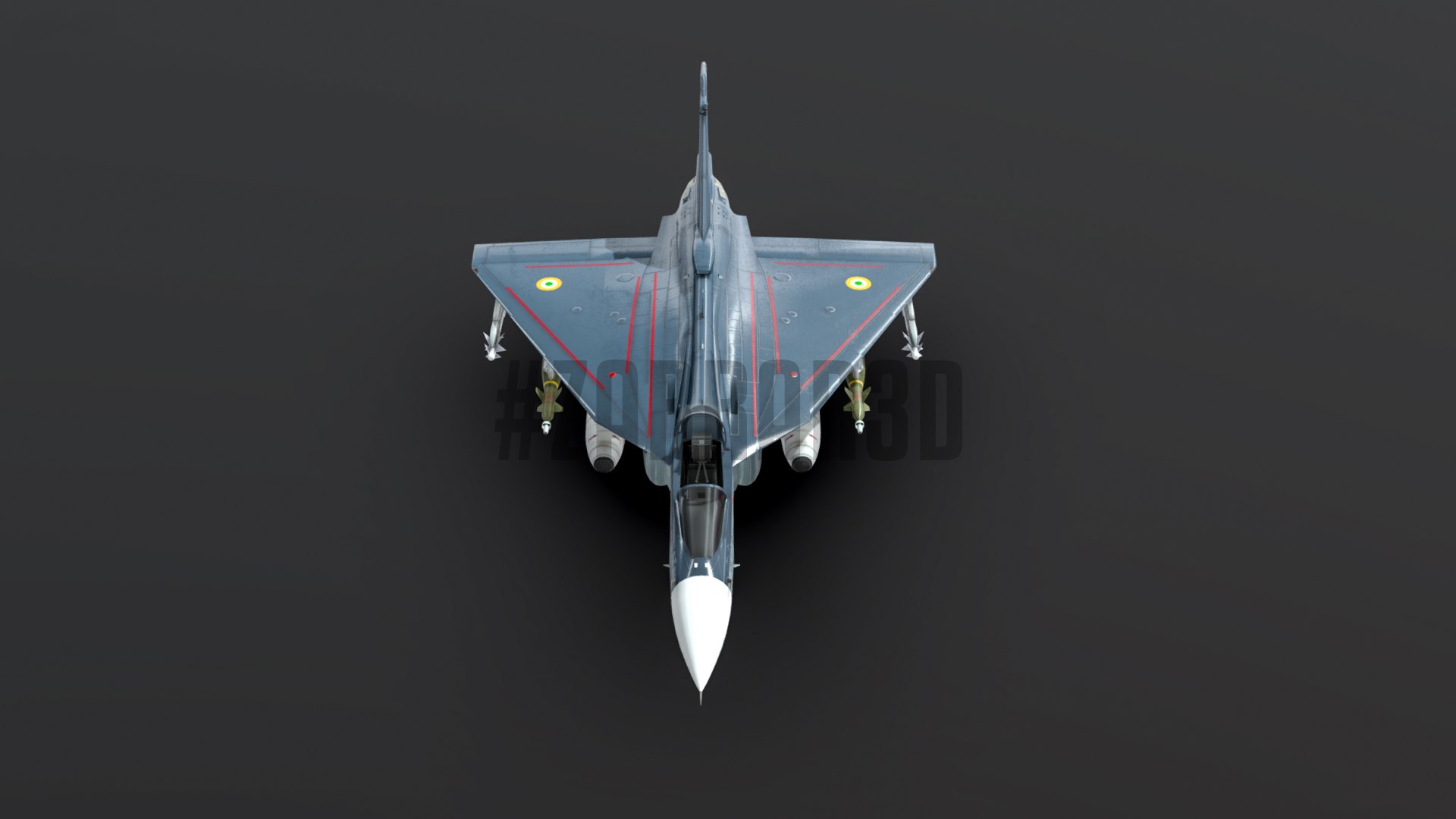 LCA Tejas MK1 3D - TurboSquid 1767074