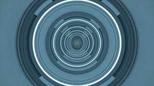 Sci Fi Tunnel 3D