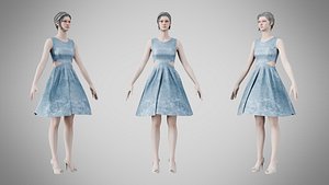 3D Dress 33 Velvet Frost v2