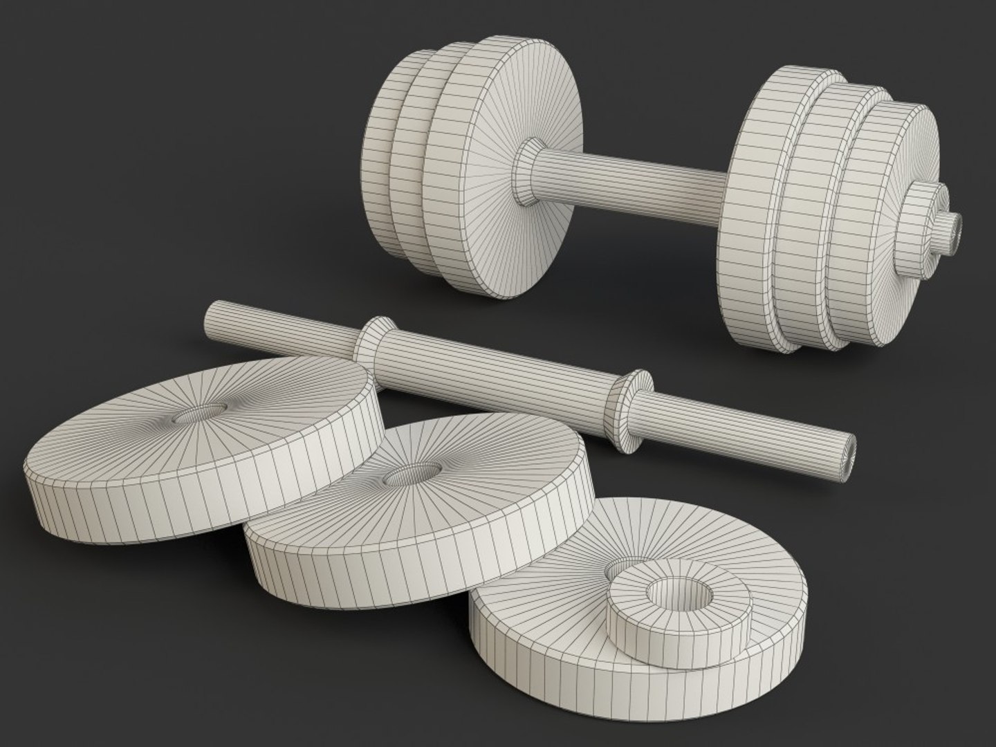 3d dumbbells simple https://p.turbosquid.com/ts-thumb/do/YzSH5d/zZwYoplO/dumbbellssimplemodelwireframe_1/jpg/1358086535/1920x1080/fit_q87/b2161a2f1bbd98176489b4526f1a551d8ec824ea/dumbbellssimplemodelwireframe_1.jpg