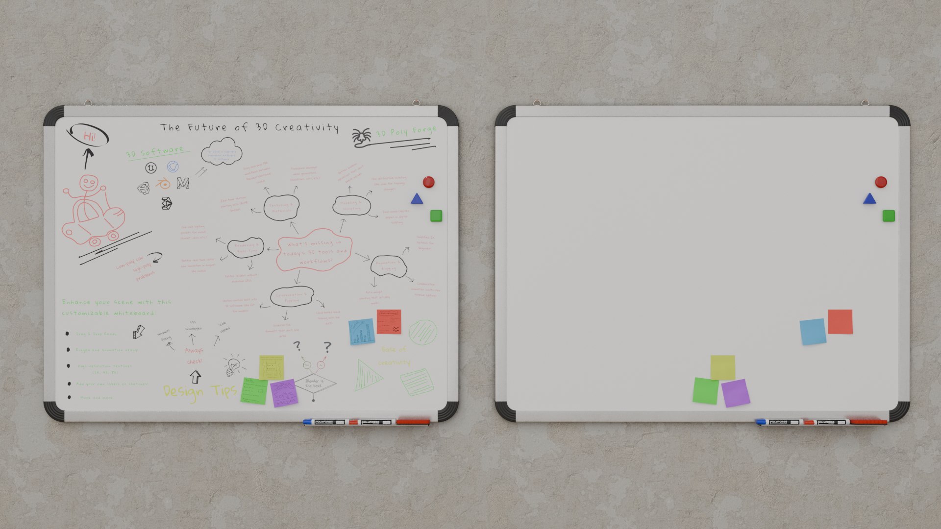 Customizable Wall-Mounted Whiteboard - Rectangular Metal Writing Board 3D model https://p.turbosquid.com/ts-thumb/do/a47S9m/iR/r_6/png/1746898751/1920x1080/fit_q87/f7dc1dc952a1ed5b27dc4626c86e6e22570e791d/r_6.jpg