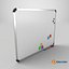 Customizable Wall-Mounted Whiteboard - Rectangular Metal Writing Board
