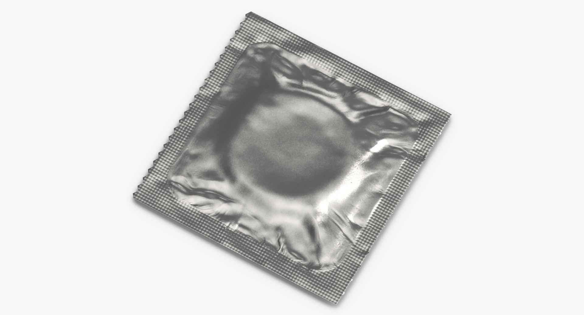 Condom Wrapped Silver 3D Model - TurboSquid 1335090