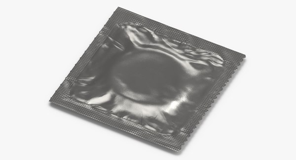 Condom wrapped silver 3D model - TurboSquid 1335090