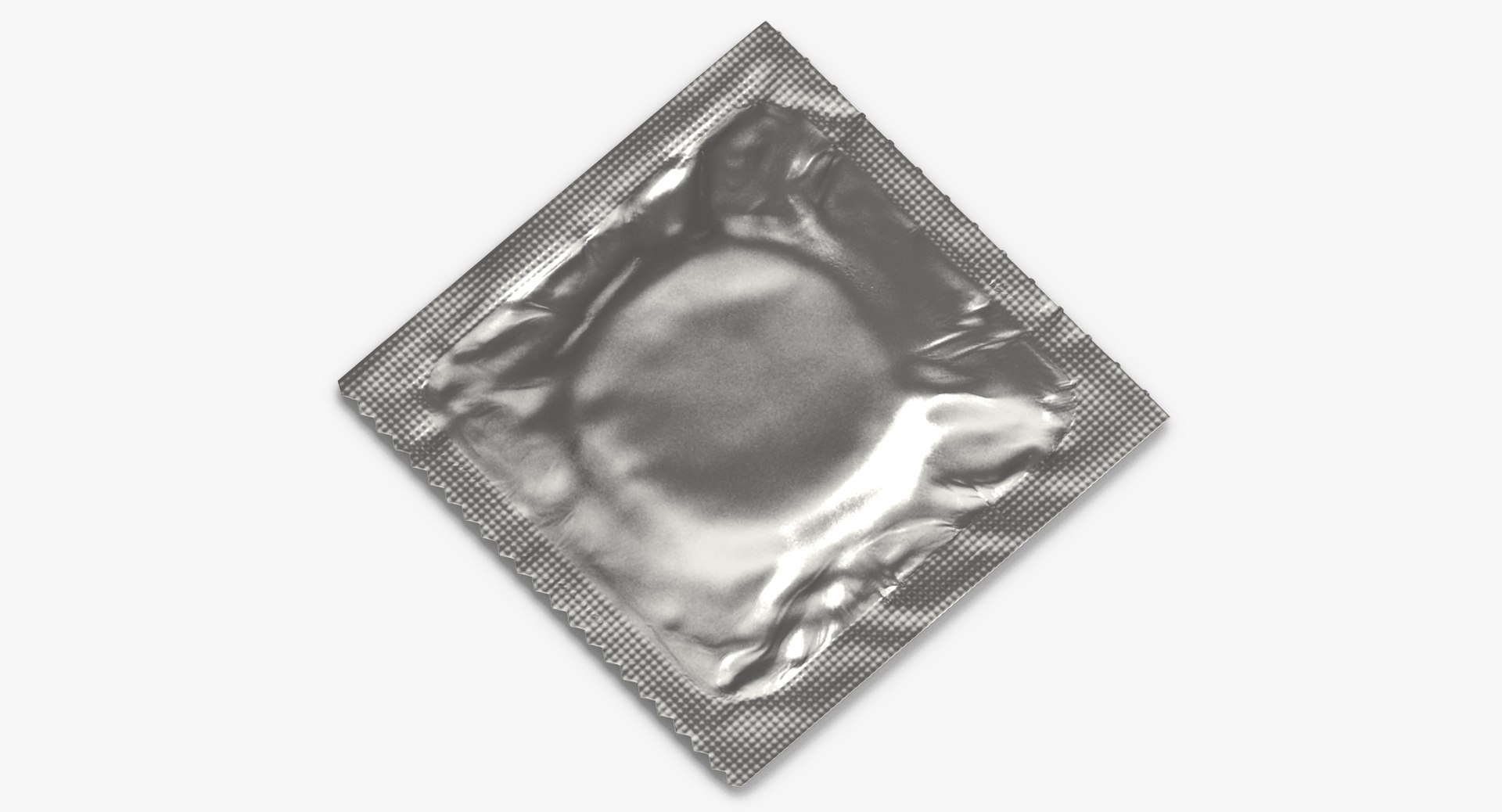 Condom Wrapped Silver 3D Model - TurboSquid 1335090