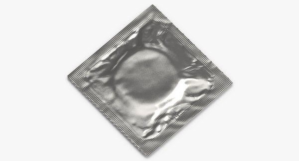 Condom wrapped silver 3D model - TurboSquid 1335090