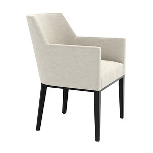 3D Bright furniture ENO ARM CHAIR WITH HIGH BACK