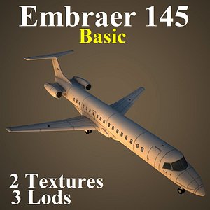embraer basic 3d max