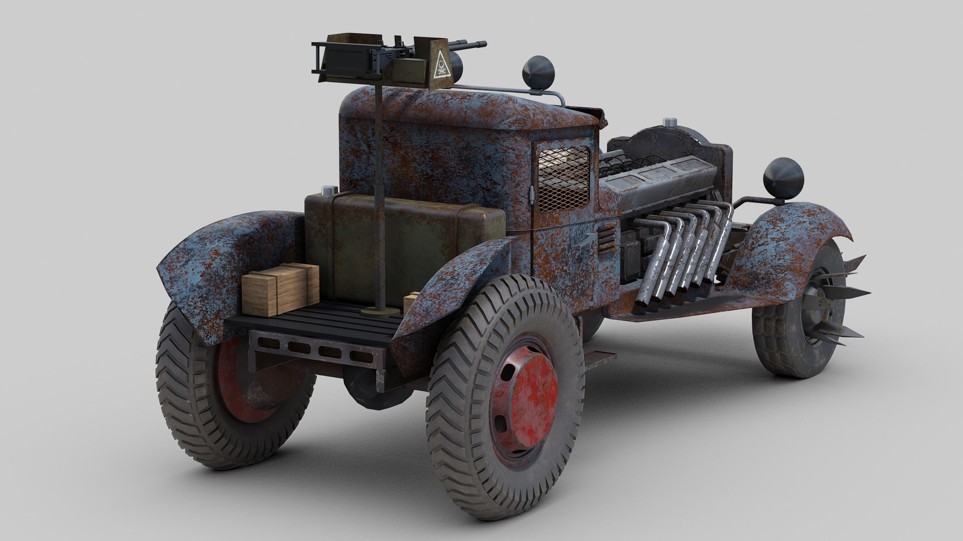 Post Apocalyptic Hot Rod 3D model https://p.turbosquid.com/ts-thumb/do/hE73ef/QG/hrod_6/jpg/1618568992/1920x1080/fit_q87/e853a54896f86c2e38ae2d3810783196759c9e61/hrod_6.jpg