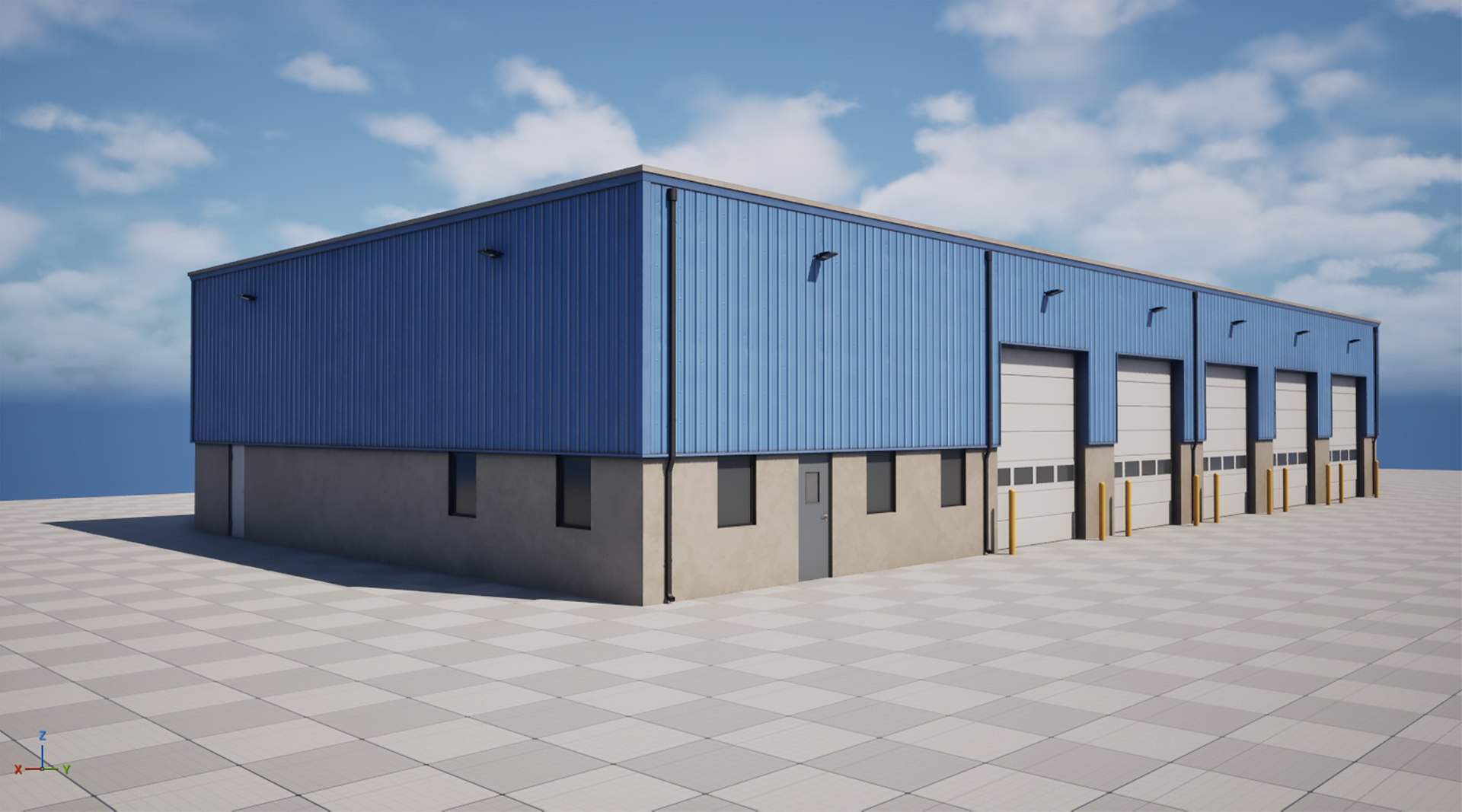 3D Blue Warehouse Building 66 PBR Low Poly model https://p.turbosquid.com/ts-thumb/do/k8wSJt/IV/screenshot20260529153020/png/1780056968/1920x1080/fit_q87/4cf002c434a8c43e6bcbcdea9e9c6d9fe59c7b19/screenshot20260529153020.jpg