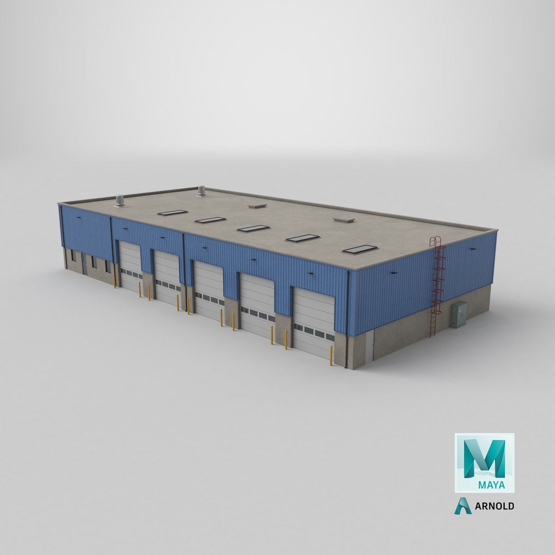 3D Blue Warehouse Building 66 PBR Low Poly model https://p.turbosquid.com/ts-thumb/do/k8wSJt/R1/stemcell_maya_arnold_render/png/1780502348/1920x1080/fit_q87/3b8d8c267a02e01252dbeb103916ed72212b8f3d/stemcell_maya_arnold_render.jpg