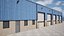 Blue Warehouse Building 66 PBR Low Poly