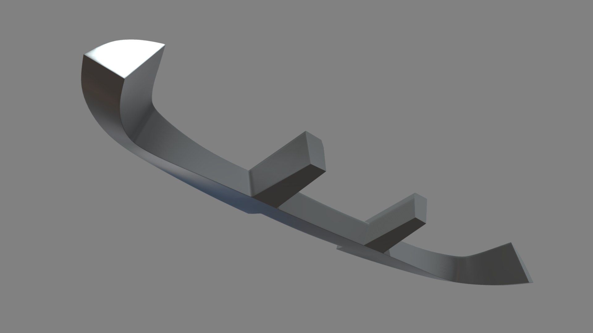 3D Car Spoiler 014 - TurboSquid 2061018