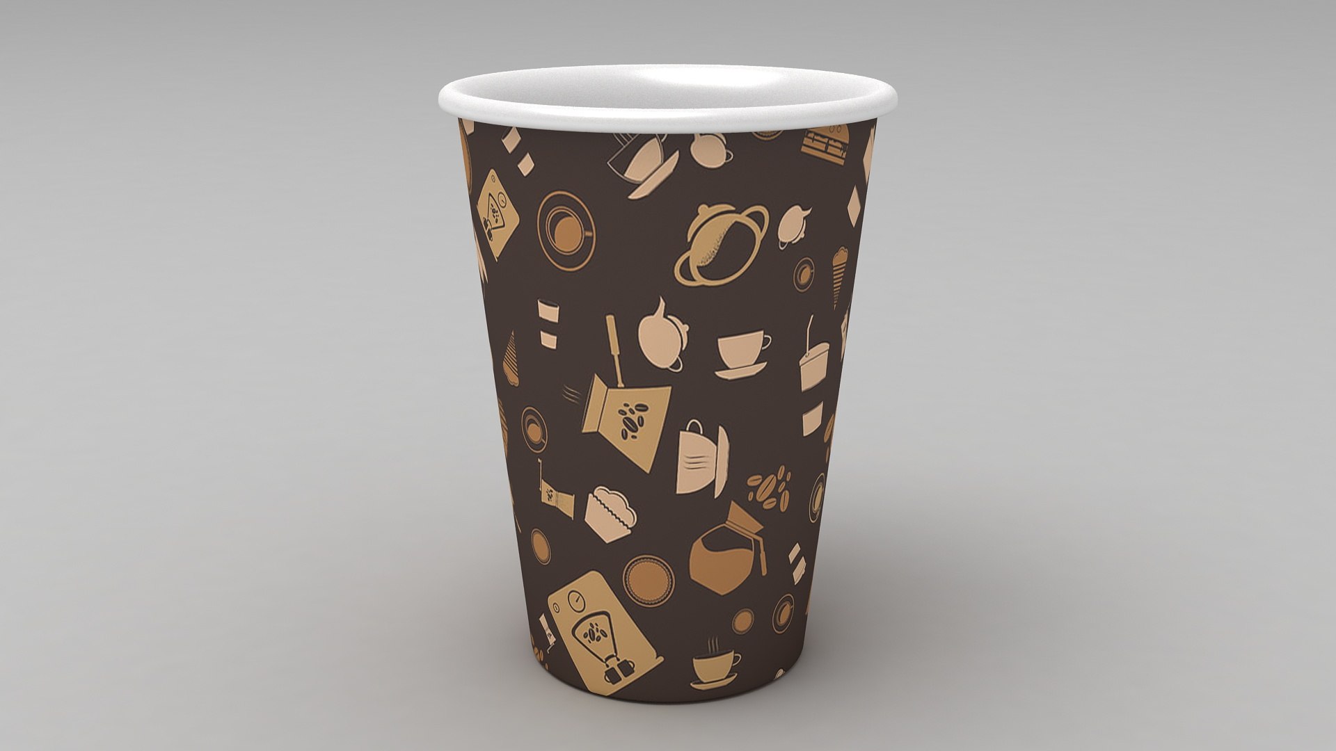Paper Cup V3 3D - TurboSquid 2183011