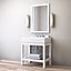 RH HUTTON SINGLE CONSOLE WASHSTAND