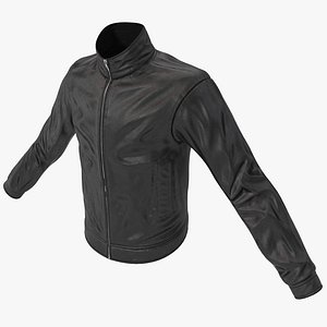 3d mens leather jacket