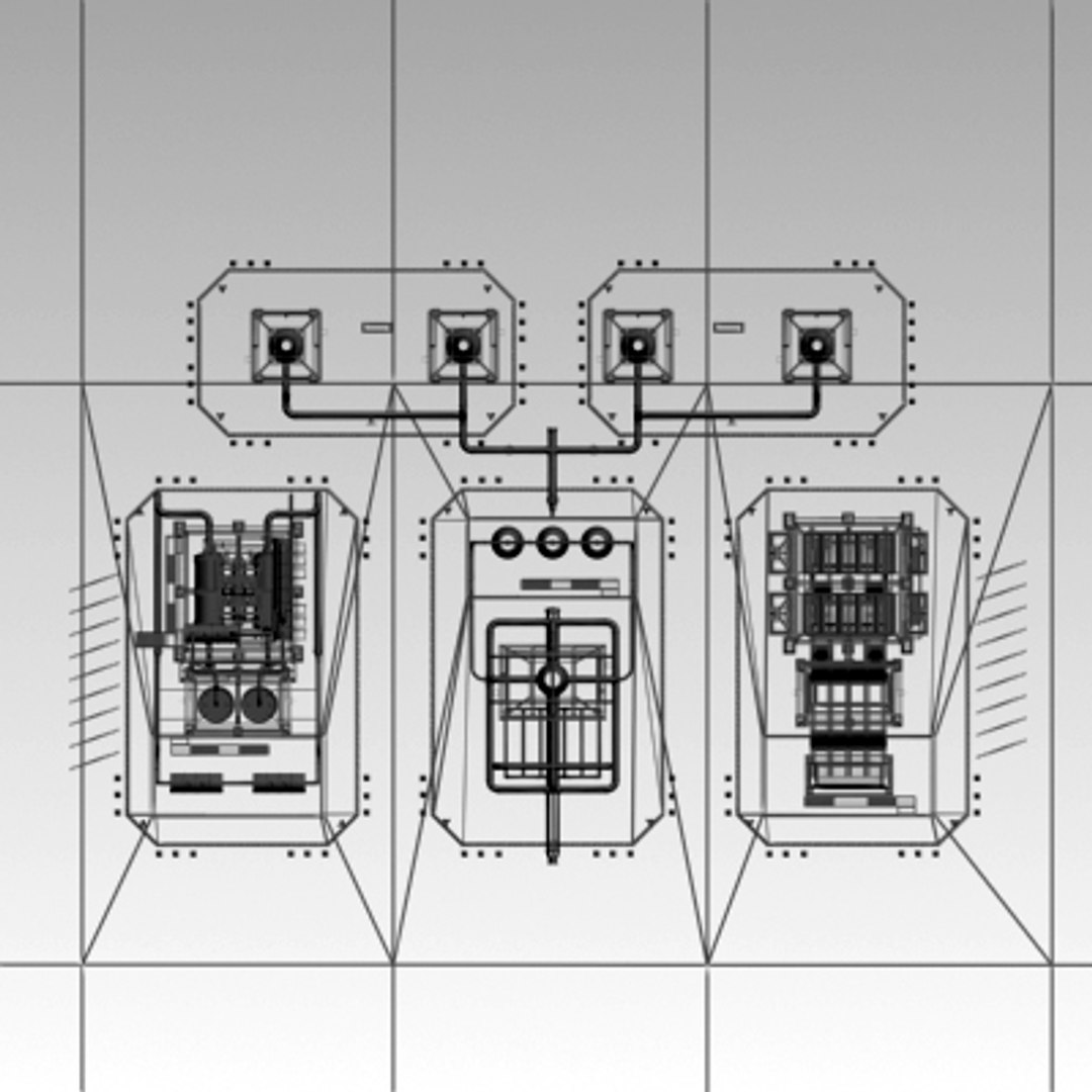 Industrial Building Dxf