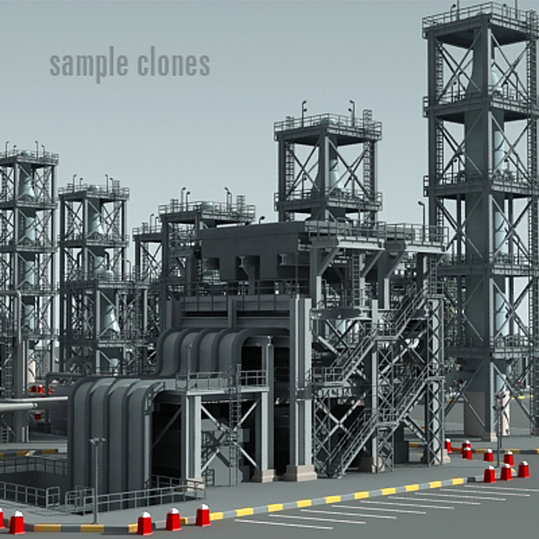 Industrial Building Dxf