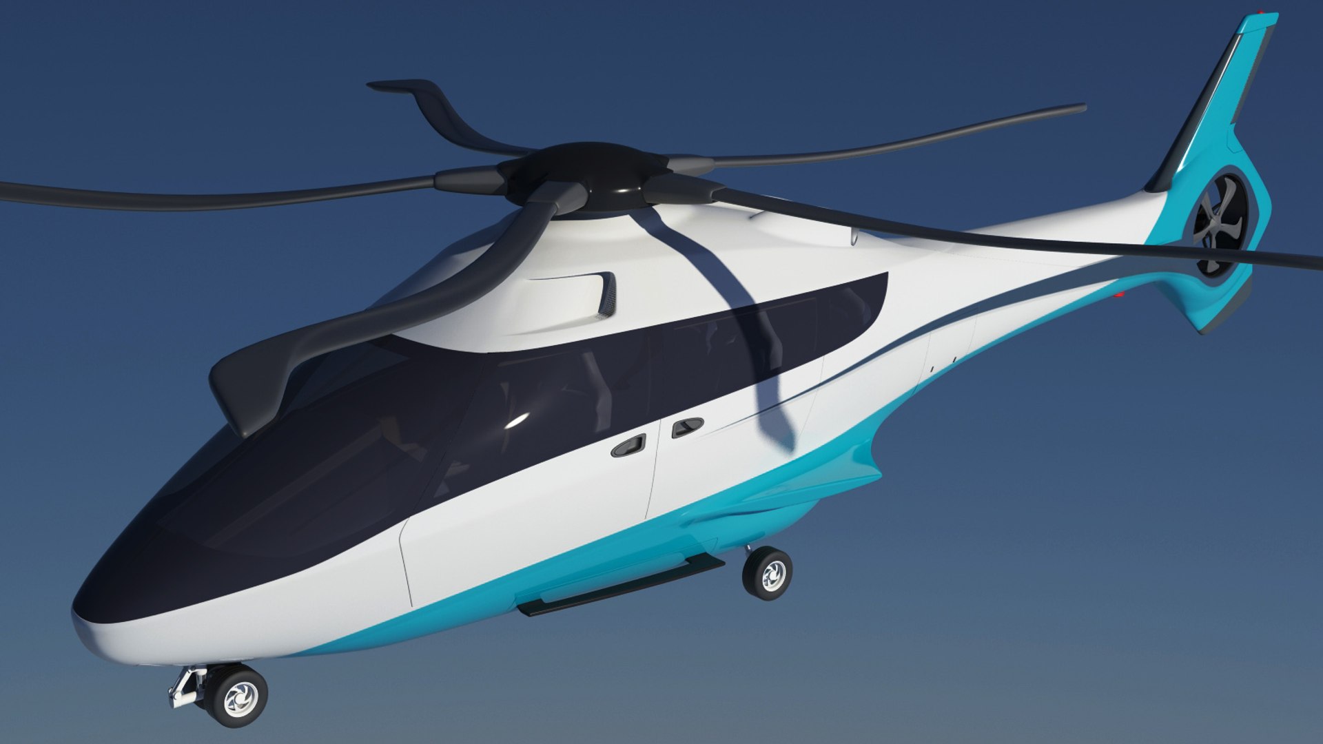 3D model fictional helicopter - TurboSquid 1276629