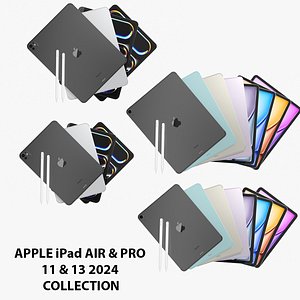 Apple iPad Air and Pro 2024 Collection