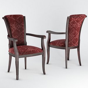 3D brooklyn armchair 0567a model