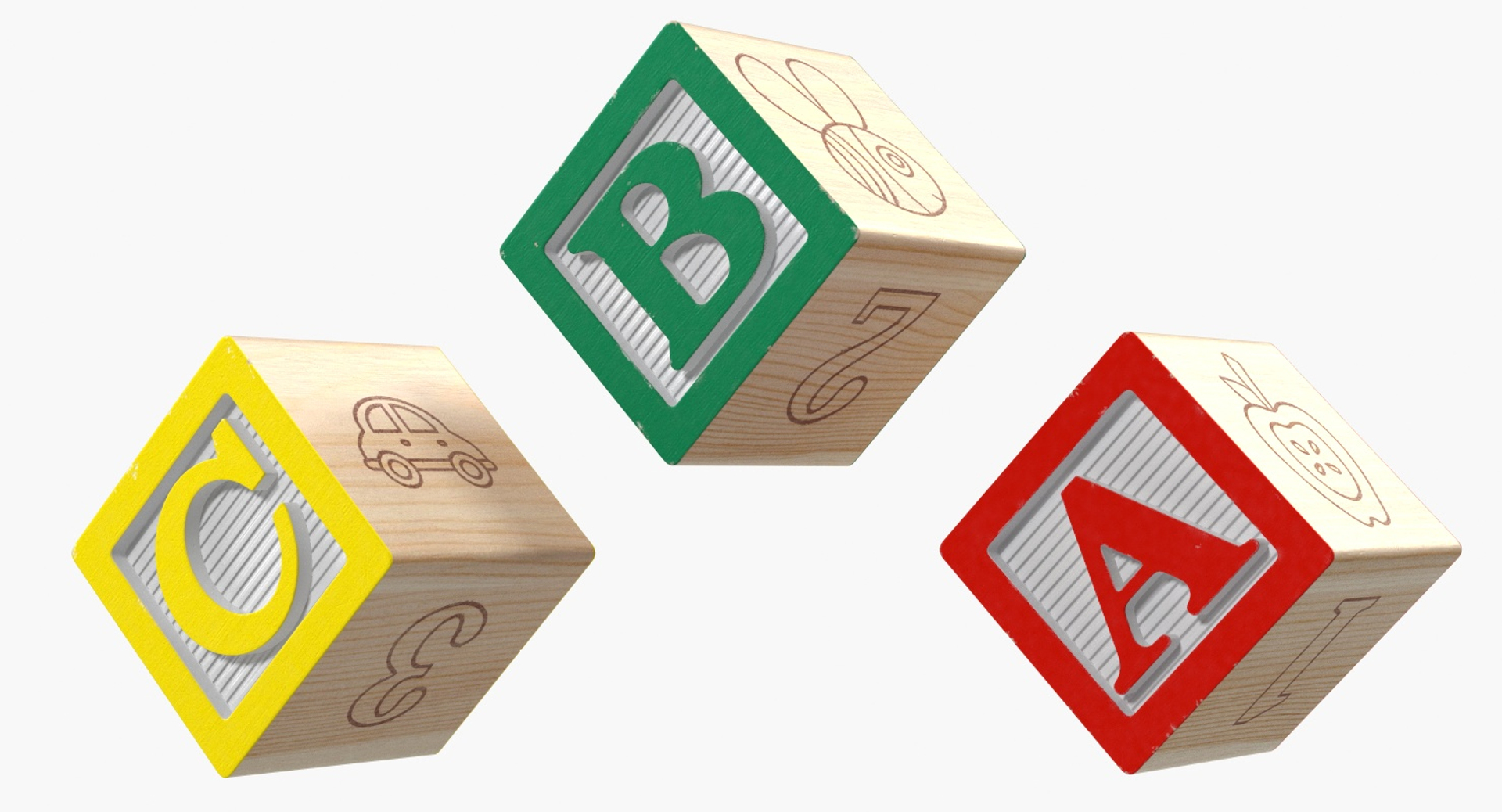 Wooden online letter blocks