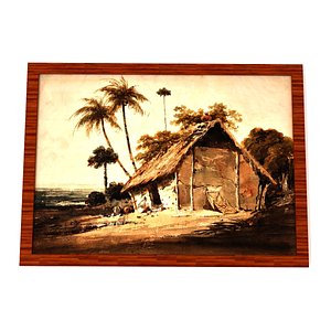 3D Old Oil Painting