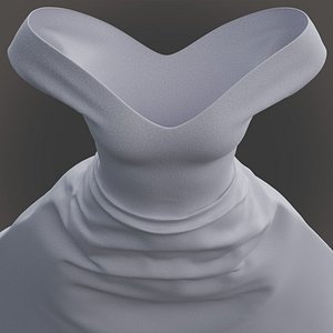 Female gown - Simple Wedding gown
