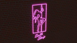 Striptease Signboard