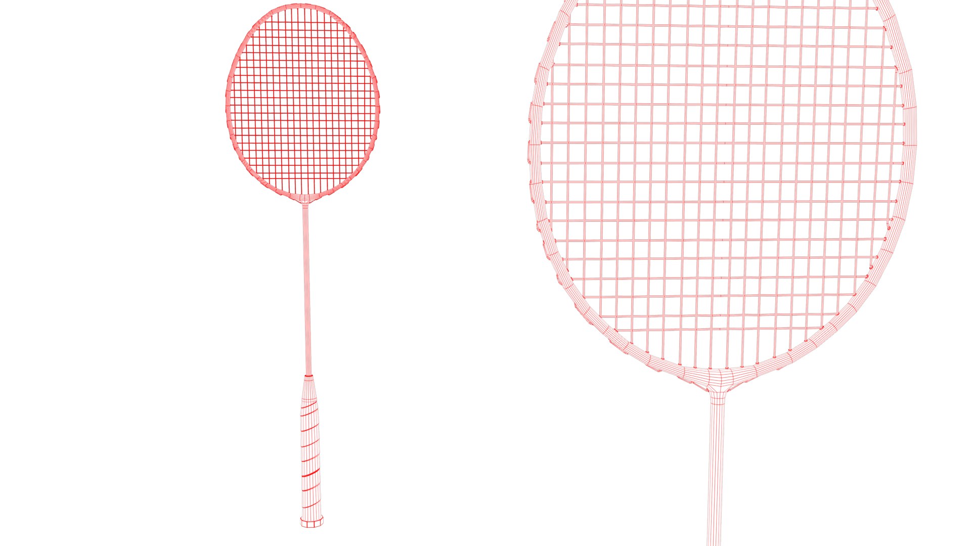 Badminton 3D Model - TurboSquid 2201089