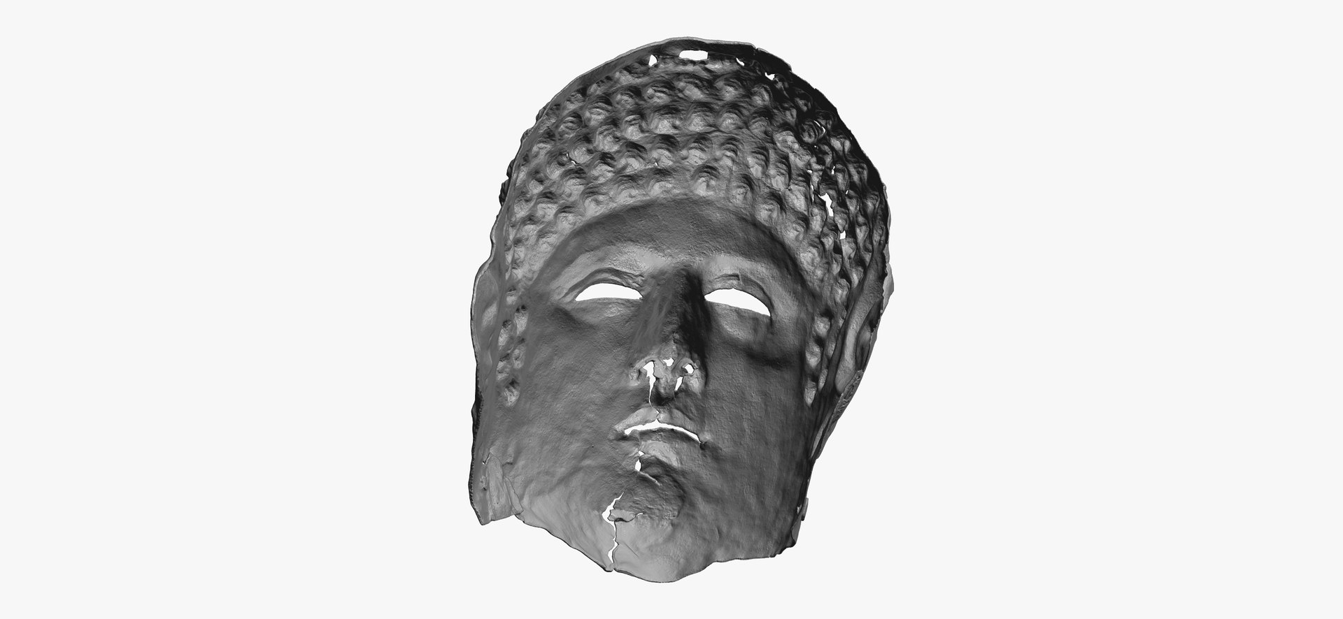 Medieval Mask 02 RAW Scan 3D - TurboSquid 1793583