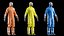 Hazmat worker 3 3D model